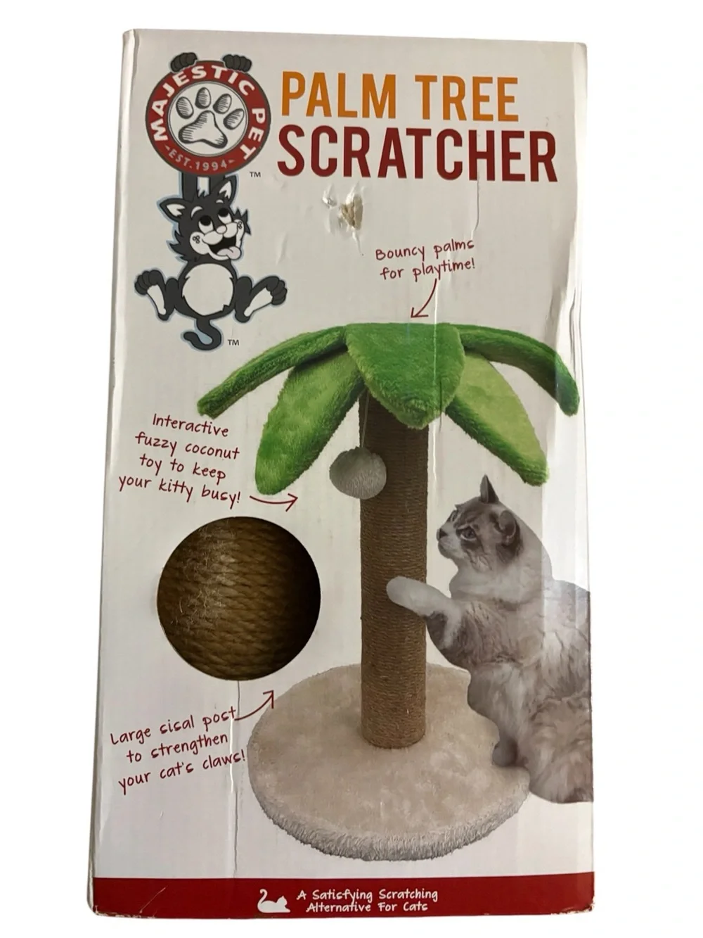 Majestic Car Palm Tree Scratcher